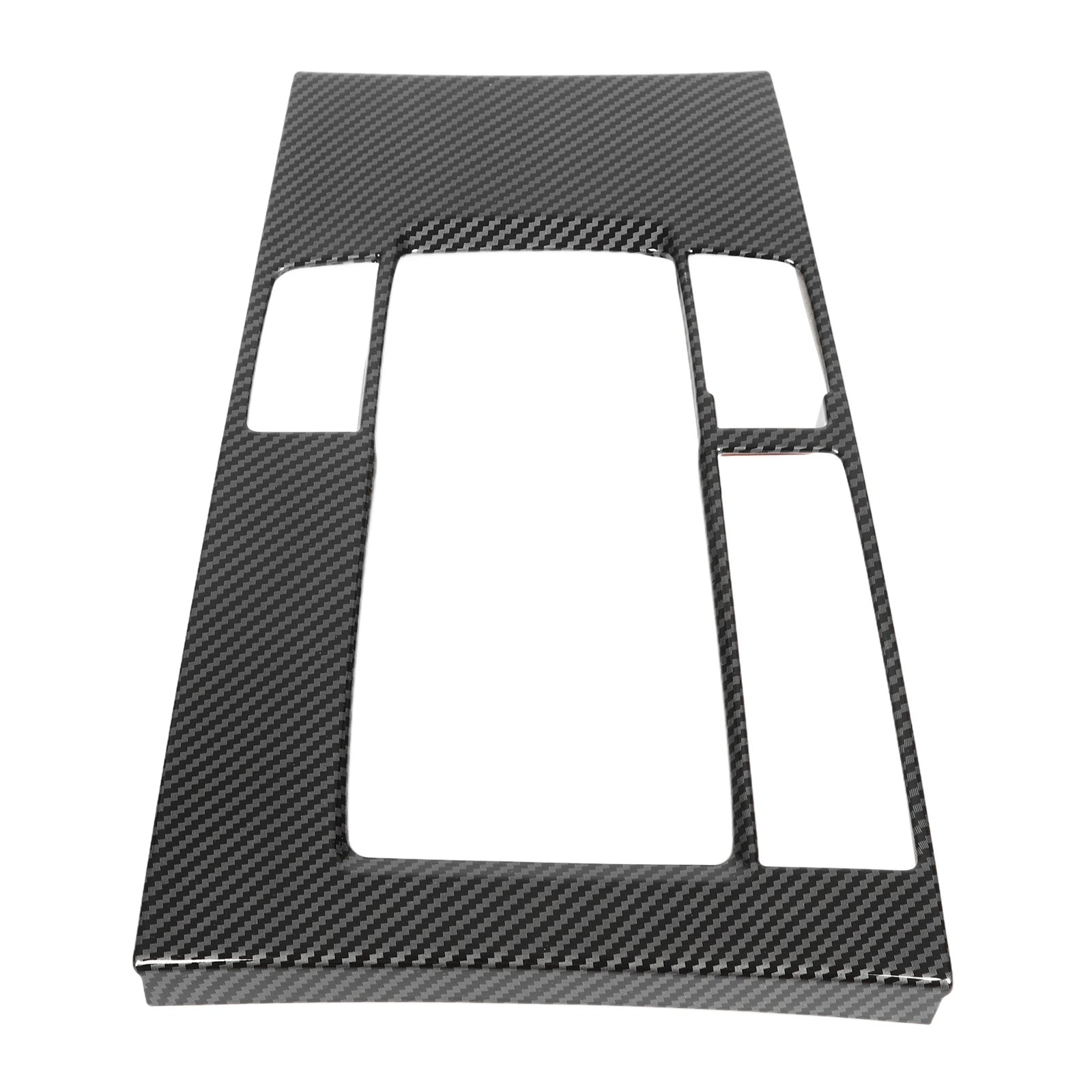 Hot Center Console Gear Panel Frame Cover Carbon Fiber Style Parts For 3