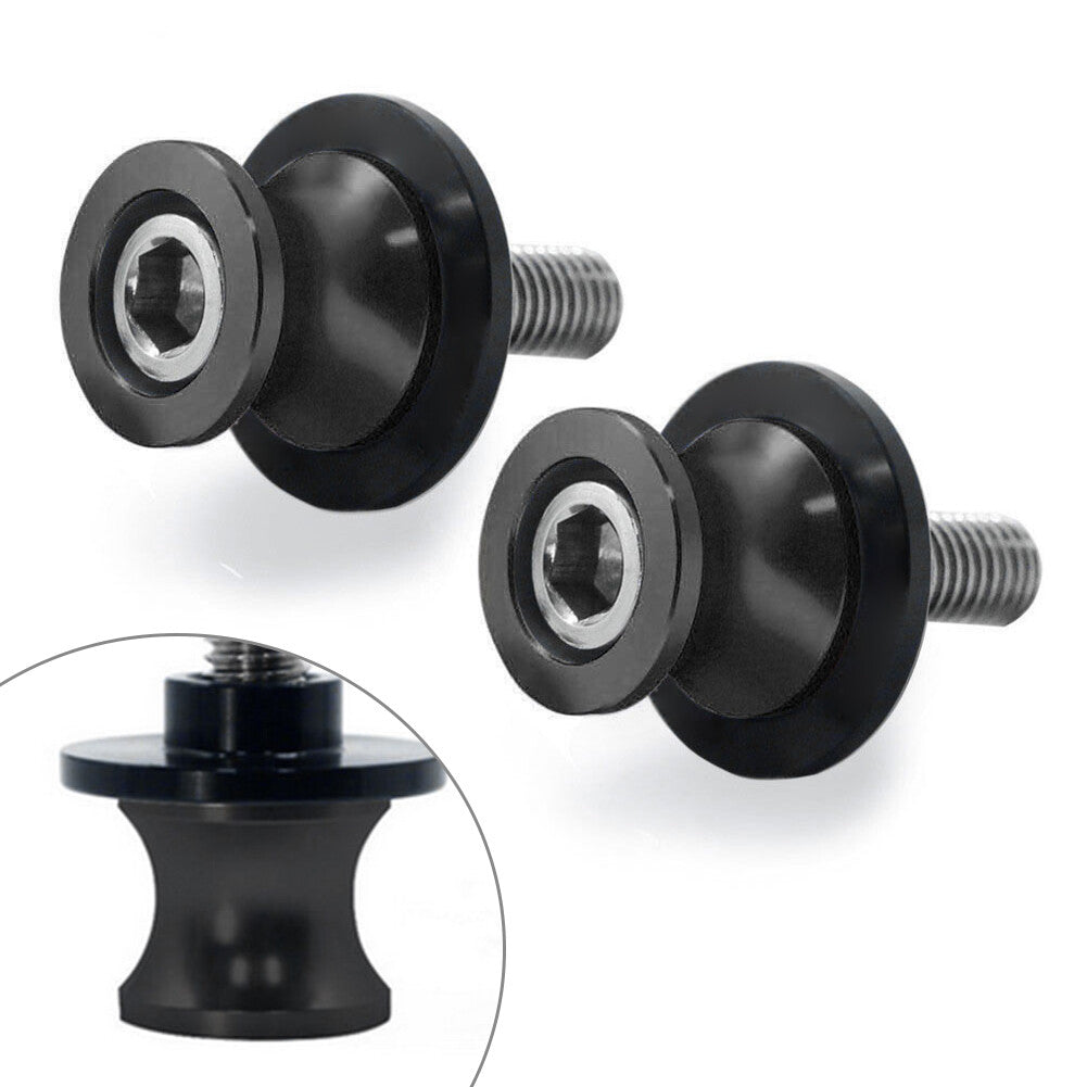 Swingarm Spools Coil Slider Stand Screws M8 for BMW S1000R S1000RR 2014-18 Black