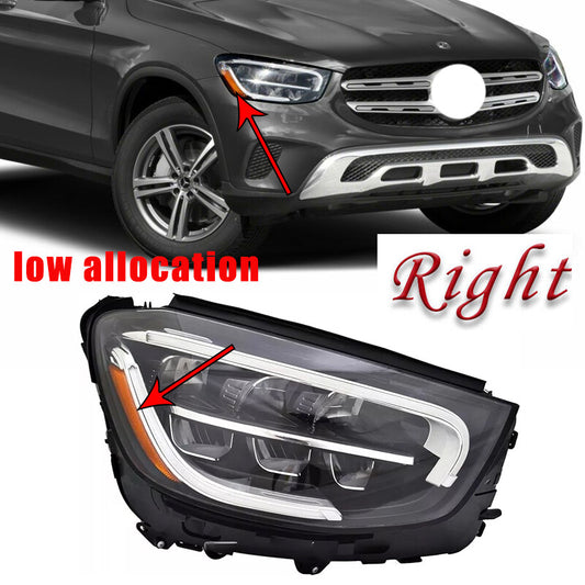 new, for Mercedes-Benz GLC300, GLC, GLC43, 2020-22, one right-hand headlight unit