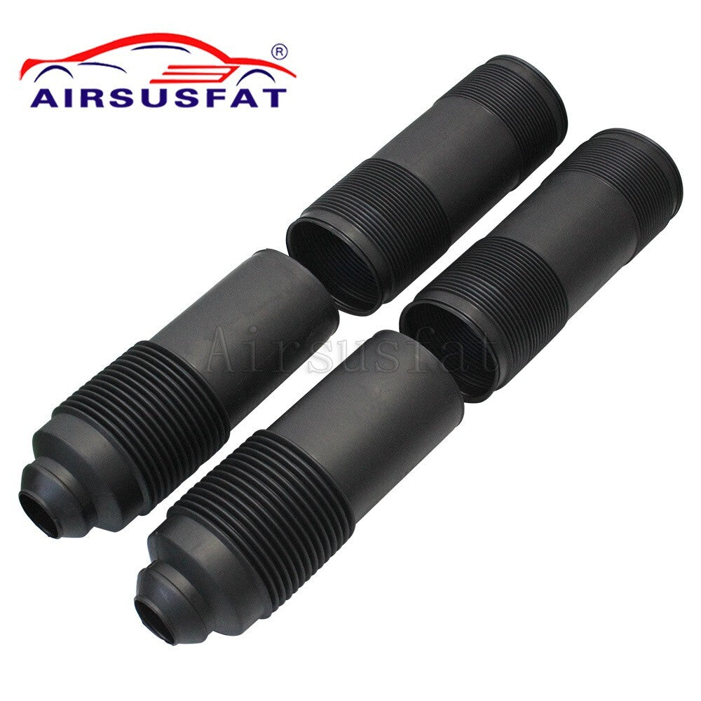 4-pack front and rear dust cover boots with ABC hydraulic shock absorbers for Mercedes R230