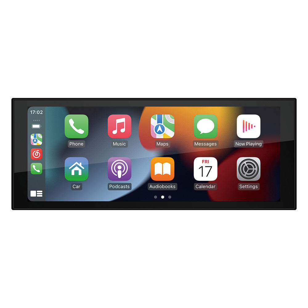 1Din 6.86in Car Stereo Radio MP5 For Apple CarPlay Android Auto BT GPS Navi WiFi