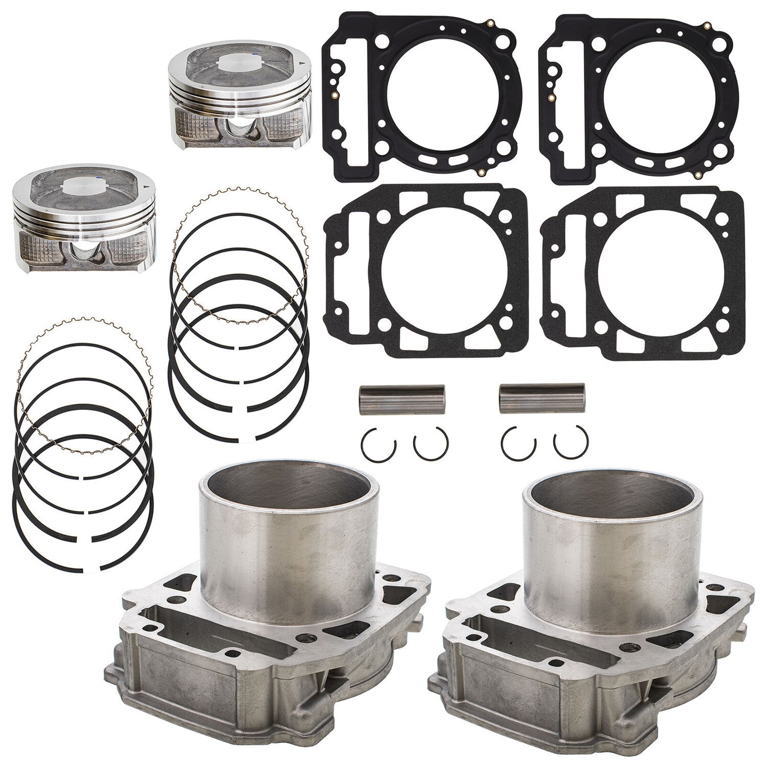 New Front Rear Cylinder Piston Set for Bombardier BRP Can-Am Outlander Max 800