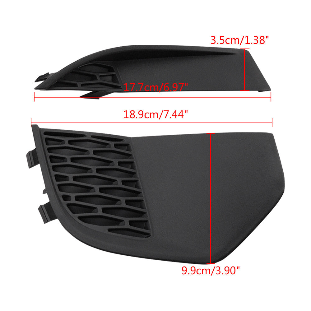 Front Fog Lamp Cover Trim for Land Rover Discovery Sport 15-19 Lower+Upper Right