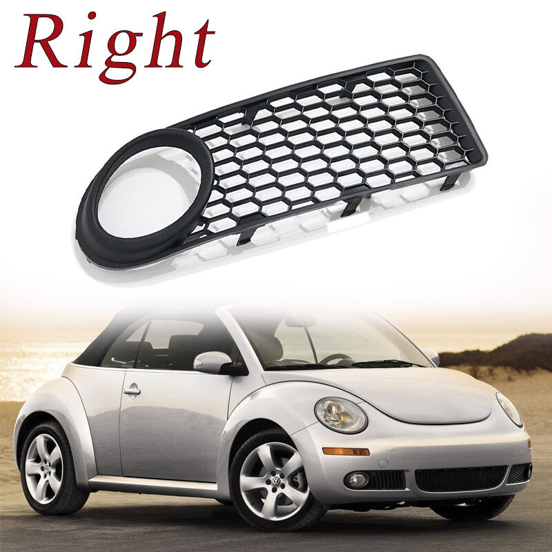 Mesh grille front bumper fog light cover frame for Volkswagen Beetle/Cabrio 06-11