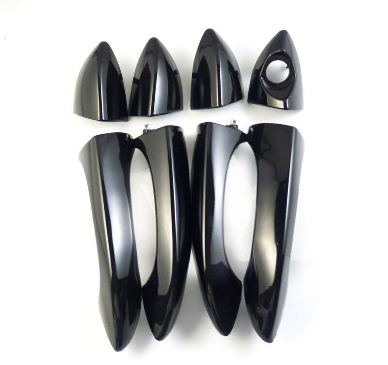 4Pcs for Bmw X5 E53 Black Outside Door Handle Front Rear Left Right 51218257737