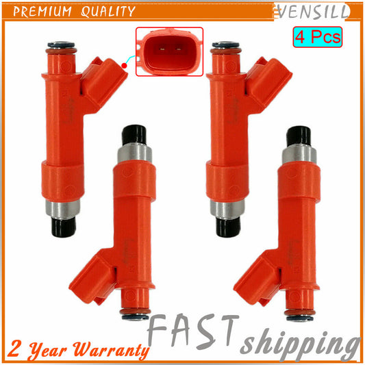 4PCS Fuel Injectors 1001-87F90 for Toyota Supra Yaris for Corolla Celica for Lexus GS300