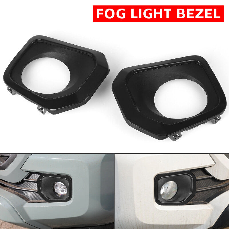 Bumper Fog Light Cover Bezel Guard Left Right Side for Toyota Tacoma 2016-2023
