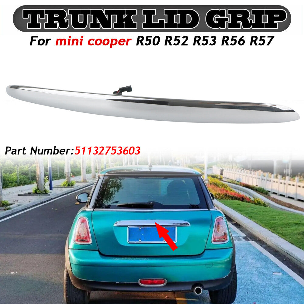 Rear trunk start handle cover suitable for Mini Cooper R55 R56 R57 R58 R59 2007-2015