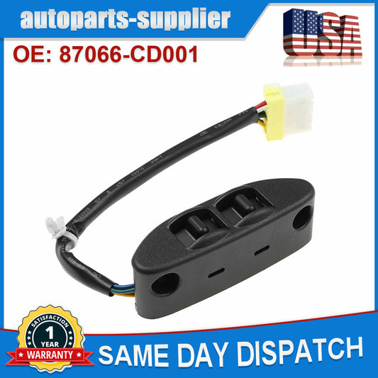 Power for seat switch, left drive side, 87066-CD000, applicable to 2003-2008 for Nissan 350Z V6.