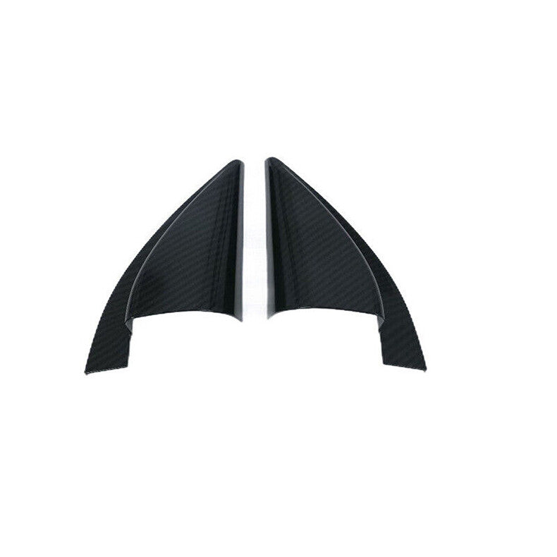 for Hyundai Kona 2018-2022 Carbon Fiber Front Triangle A-Pillar Cover Trim decor