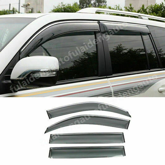 for Toyota for Land Cruiser 08-21 Window Visor Vent Sun Shade Rain Guard Door Visor
