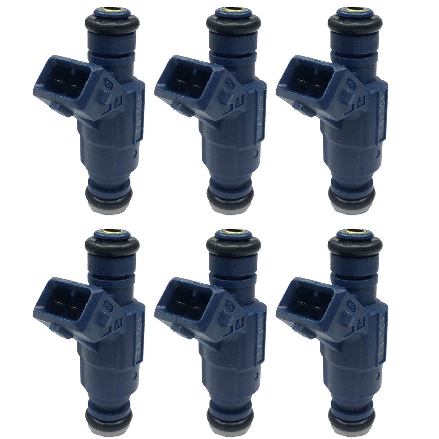 6Pcs Fuel Injector 0280156109 For 00-05 for Mercedes-Benz C240 E320 CLK320 2.6L 3.2L