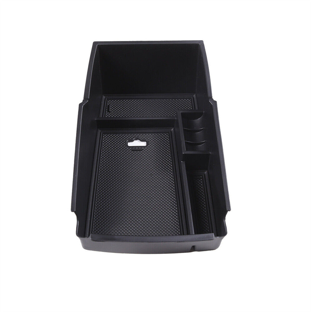 for Kia Stinger 2018-2023 Black Center Console Armrest Box Storage Box Organizer