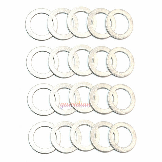20-piece pack of 94109-20000 rear differential filler plug washers for Honda (20mm)