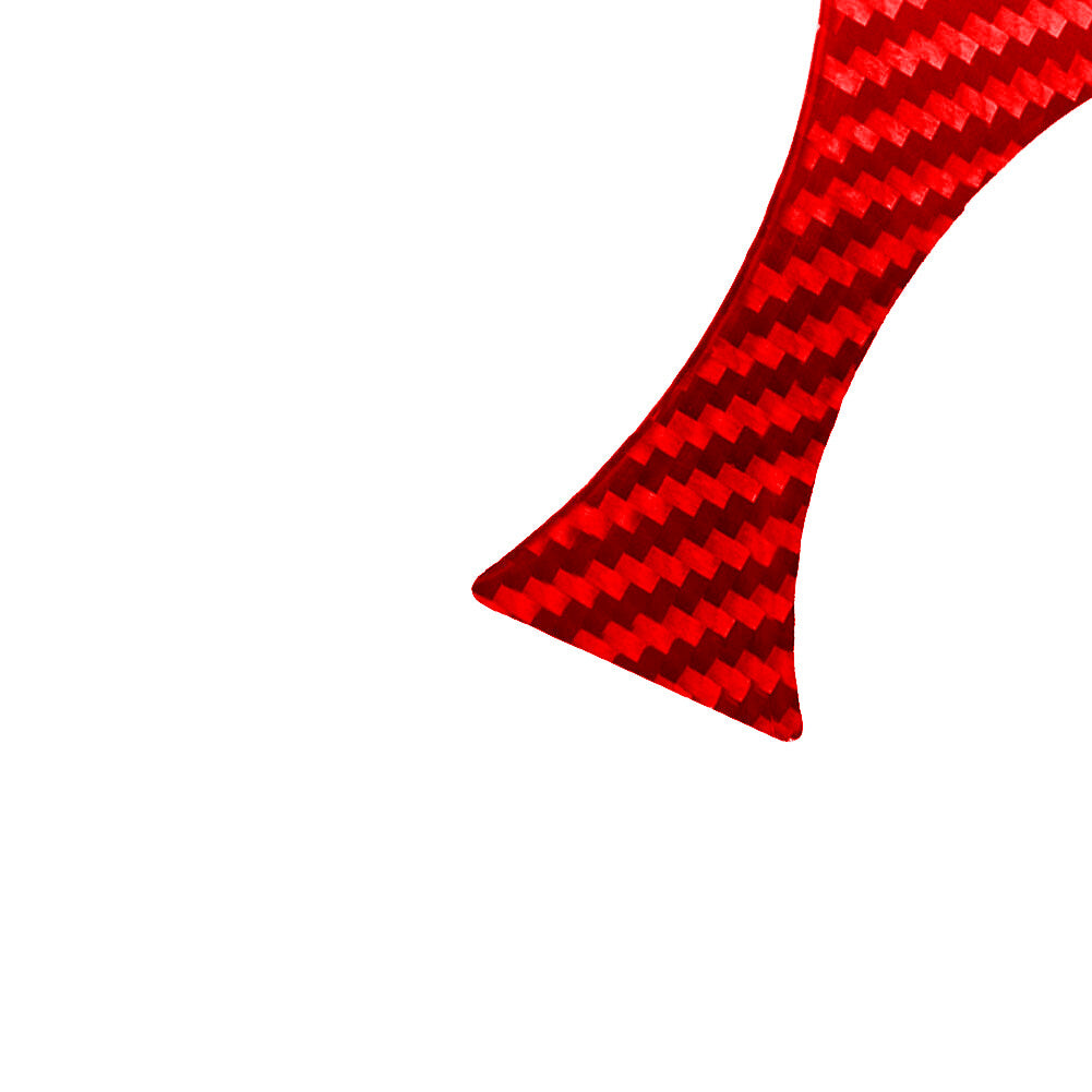Red Carbon Fiber Speedometer Surround Frame Cover Trim for Chrysler 200 2011-14