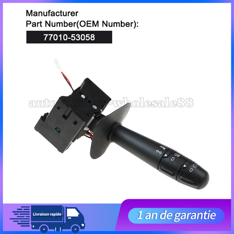 Commodo Commutateur phares pour Kangoo Clio 2 Megane Master 2 7701053058 Neuf