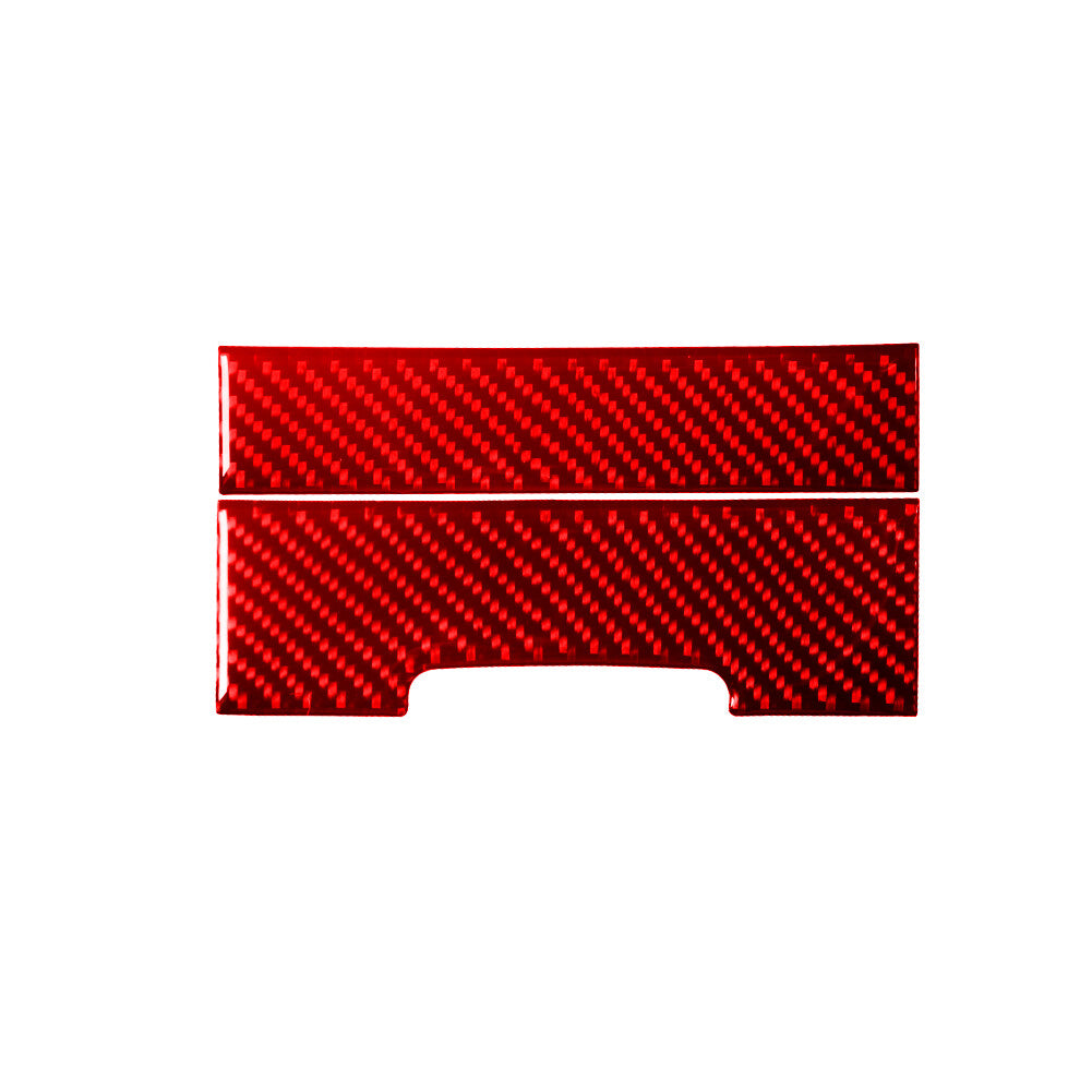 Red Carbon Fiber Below Armrest Accent Cover Trim for Hyundai Azera 2006-2011