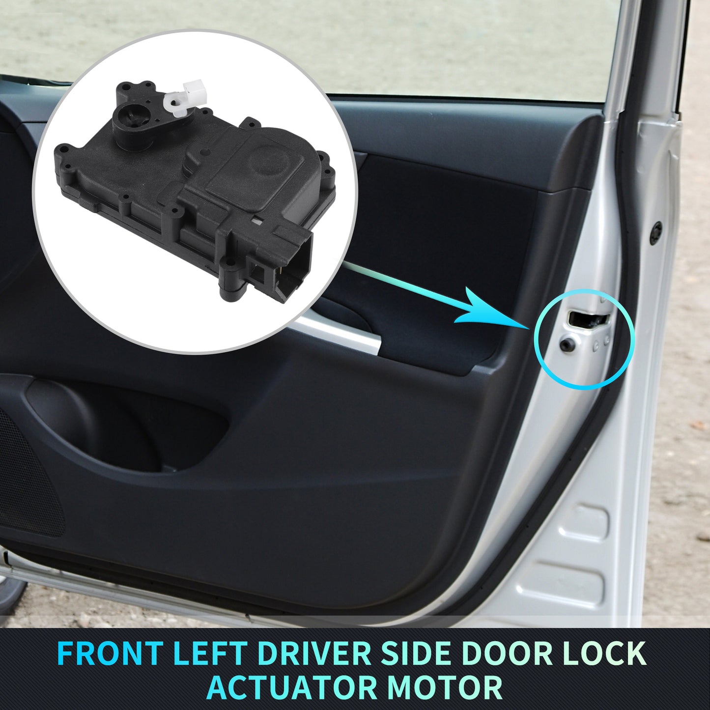 Front Left Side Door Lock Actuator Motor for Hyundai Accent 95-99 No.9573522011