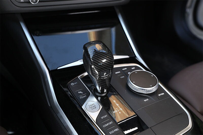 ABS carbon fiber gear shifter protector suitable for BMW 3 Series 2020 G20 320i 325i
