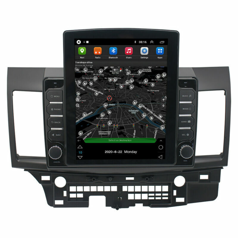 Fit for Mitsubishi Lancer 2008-2015 Car Stereo Radio Android 13 GPS Navi WIFI BT