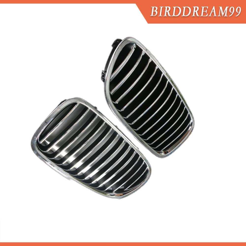 LH RH Front Bumper Kidney Grille Chrome Fits for BMW F10 528i 535i 2011-2013