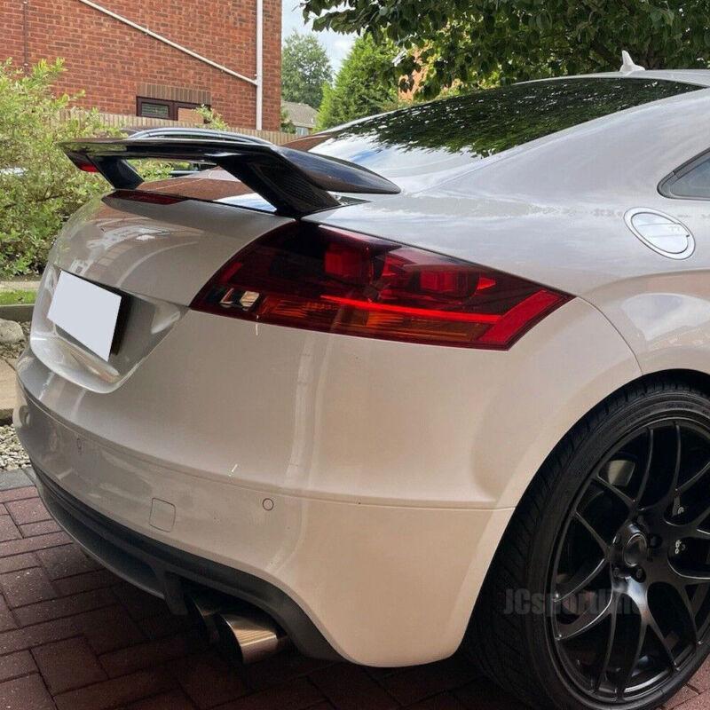 Suitable for Audi Mk2 TT 8J TTS 2008-2014 models, carbon fiber trunk boiler wing.