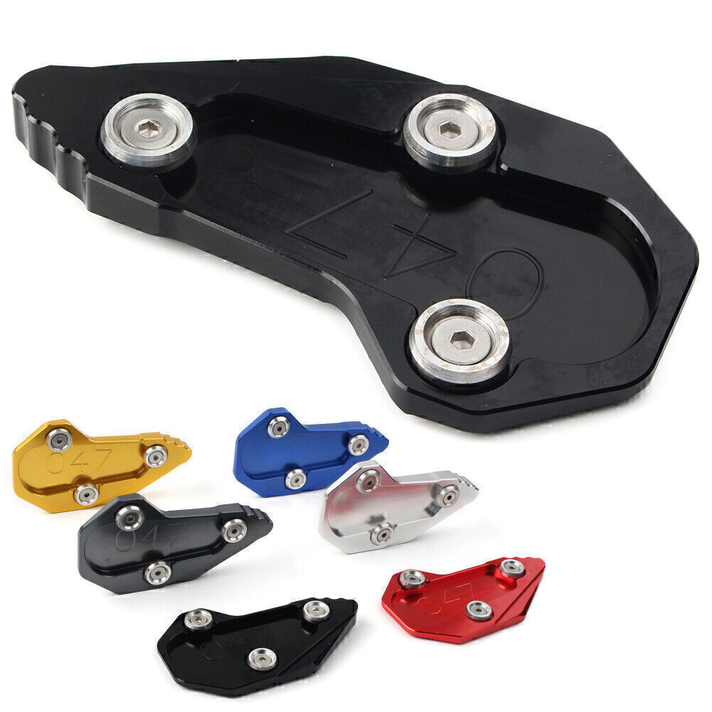 For 1200R R1200RS 2015-16 Kickstand Side Stand Extension Enlarger Pad Aluminium