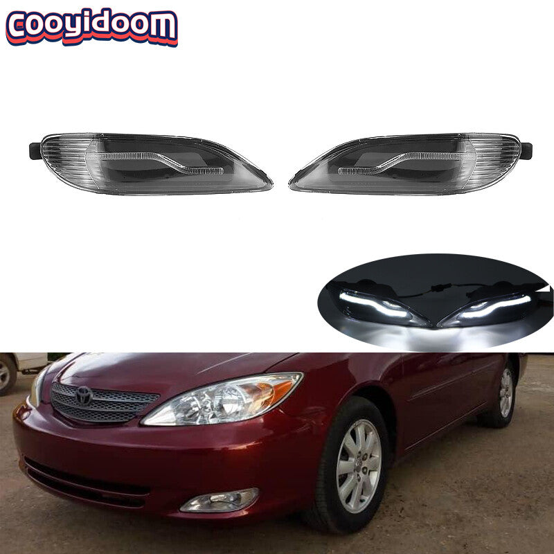 Applicable to 2002-04 for Toyota for Camry ; Applicable to 2005-08 for Corolla new LED front fog light assembly.