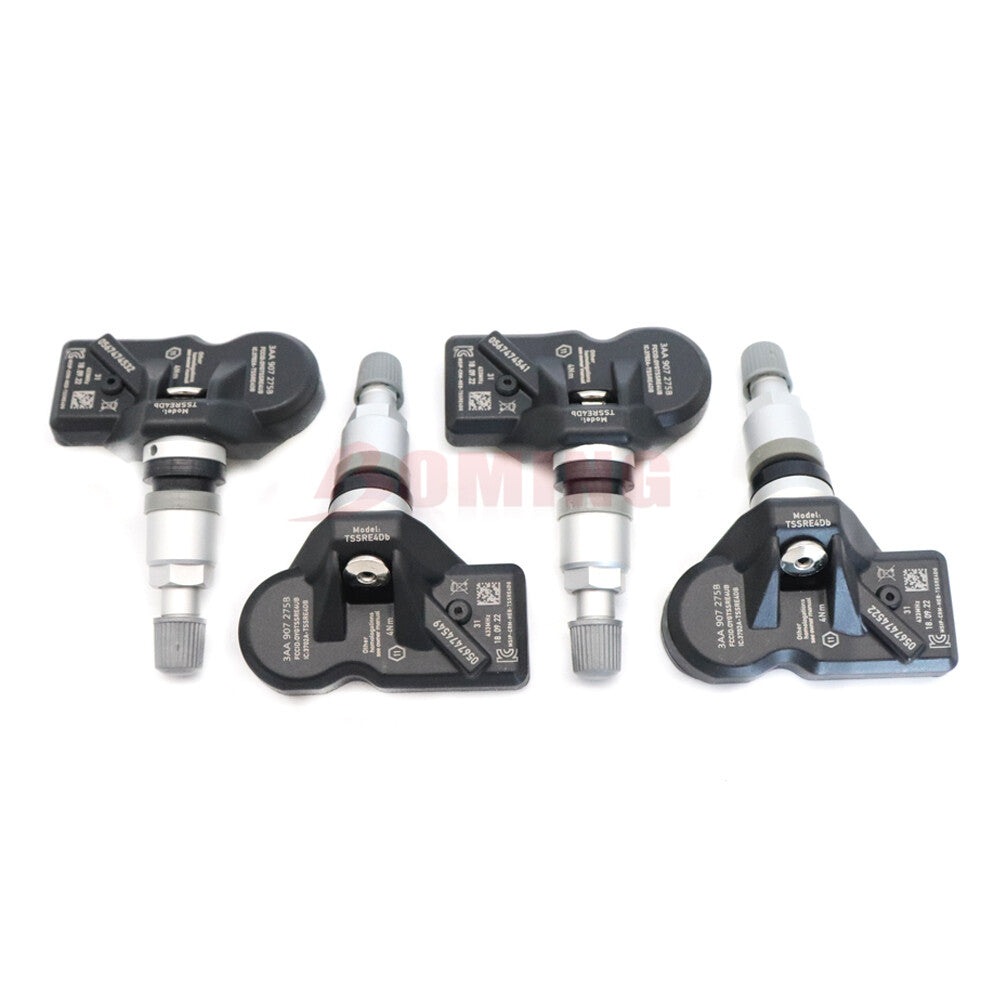4PCS 3AA907275B TPMS for Volkswagen CC for Tiguan Tire Pressure Monitoring Sensor