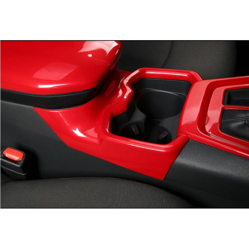 Fit for Toyota RAV4 2019-2023 Glossy Red Car Interior Decoration Full Set Cover