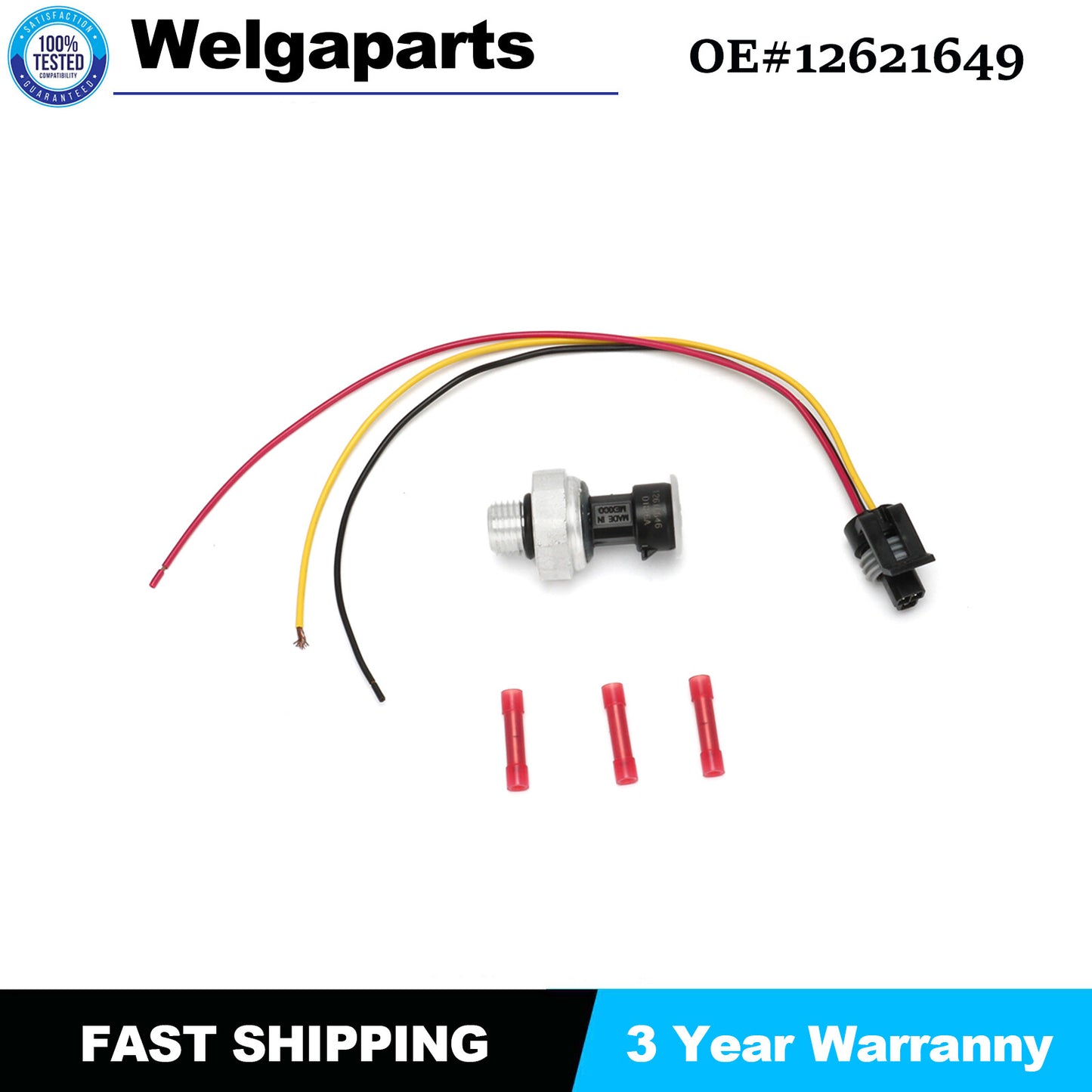 Oil Pressure Sensor SwitchWire Harness 12621649 for BUICK for CHEVROLET for SATURN for GMC