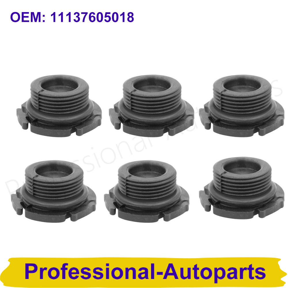 6 Engine Drain Plugs 11137605018 for BMW 320i E84 E89 F07N F10 F11