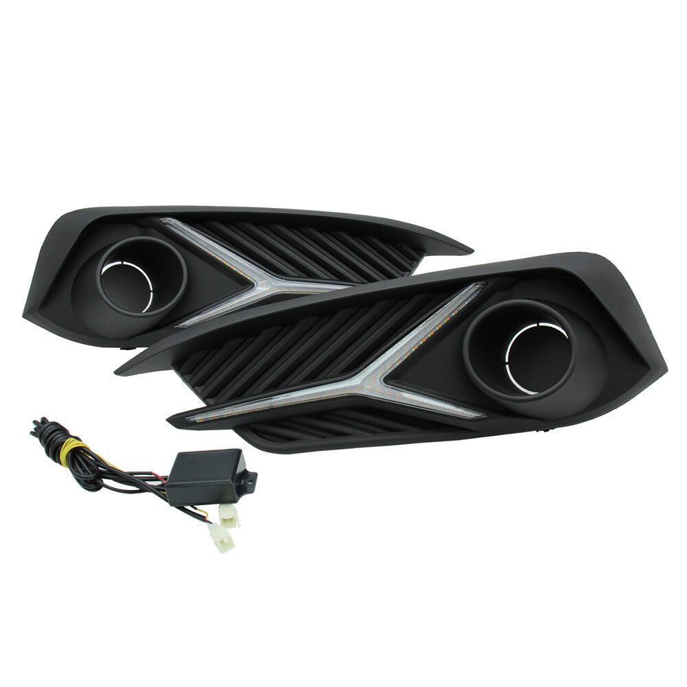 LED Daytime Running Lights DRL for Honda for Civic 10th Gen Sedan 2016-2019 2018