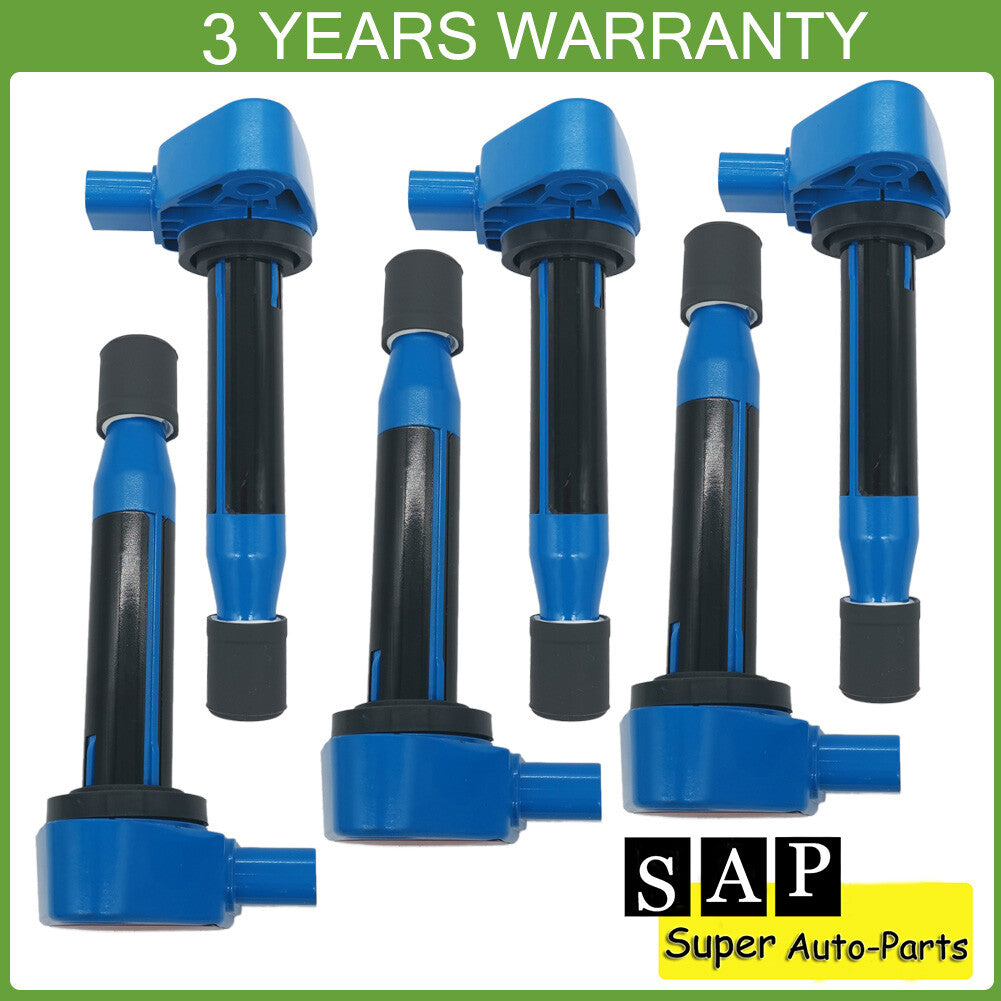 6pcs Ignition Coils UF242 for Honda Accord 3.0L Odyssey for Acura CL TL RL 3.2L 3.5L