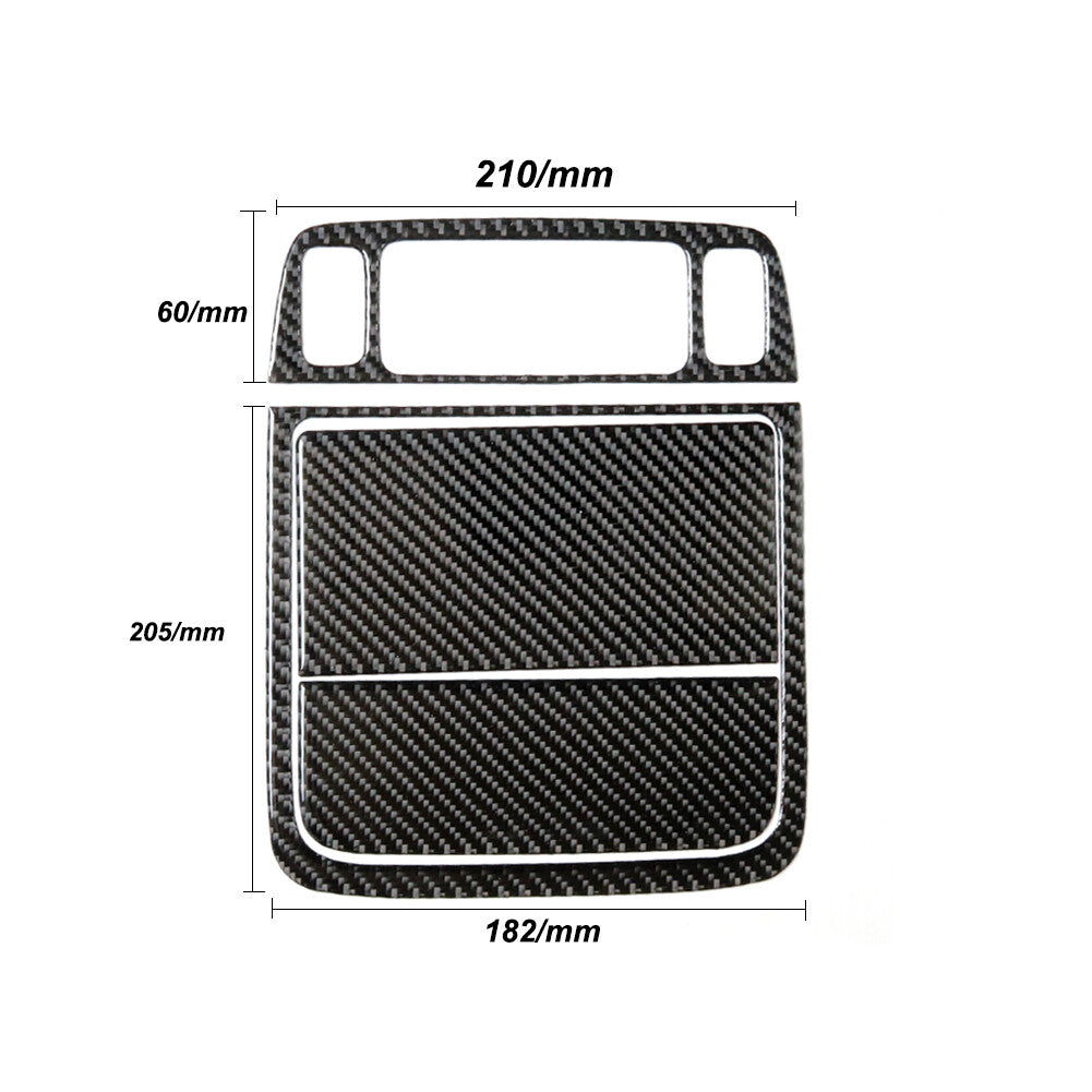 Carbon Fiber Front Overhead Light Panel Trim Cover for Subaru Forester 2005-2008