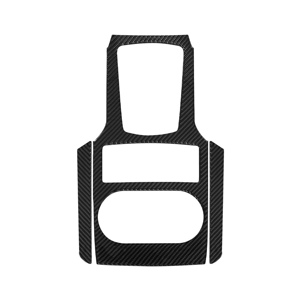 3X Carbon Fiber Gear Shift Outer Frame Cover for Subaru Legacy Outback 2010-2014