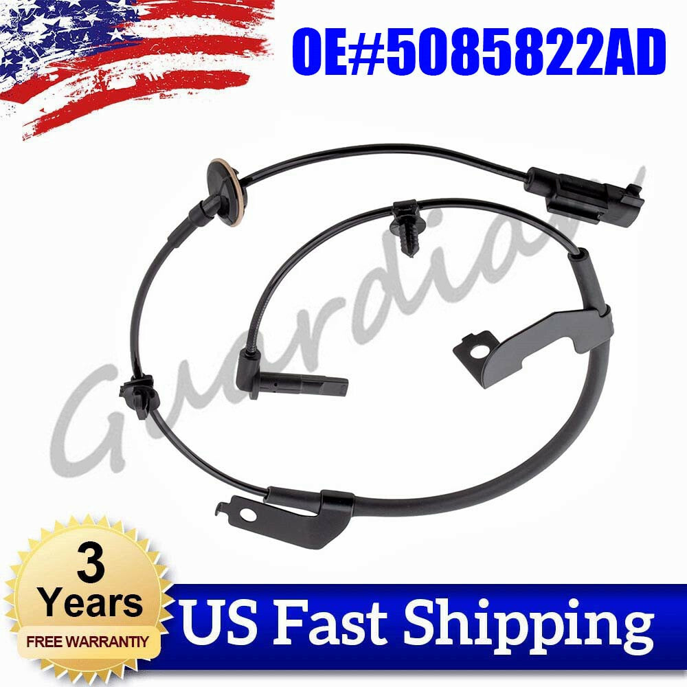 Right front ABS wheel speed sensor 5085822AD for Dodge Avenger Journey 2.4L and 3.5L engines.