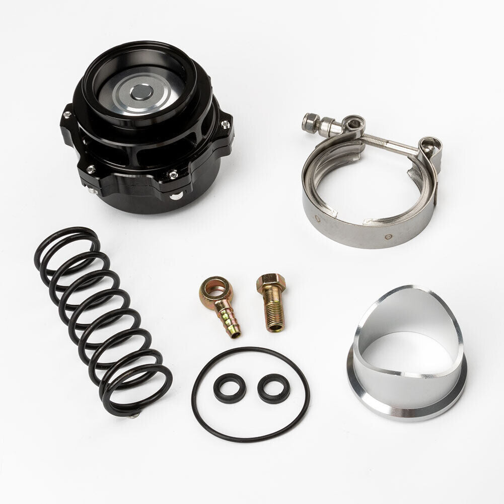 1-pack 50mm blow valve BOV BV50 series suitable for TIAL QV band flange 6 PSI spring