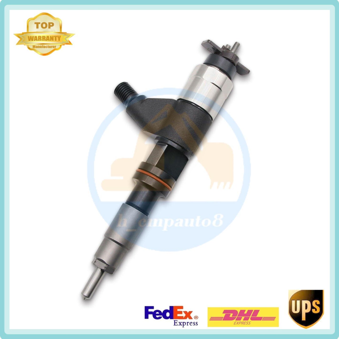 4PCS New Fuel Injector for John Dere 4045T 6068T DZ100211 SE501928 Engine