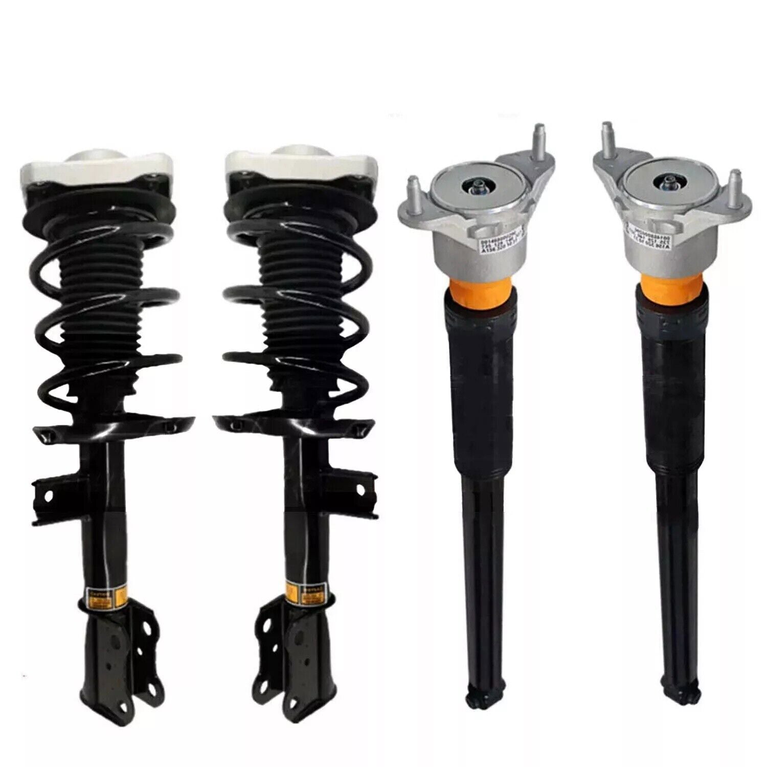 2-piece front shock absorber strut Assys EDC Fit for BMW F01 F02 550i 750i 07-15
