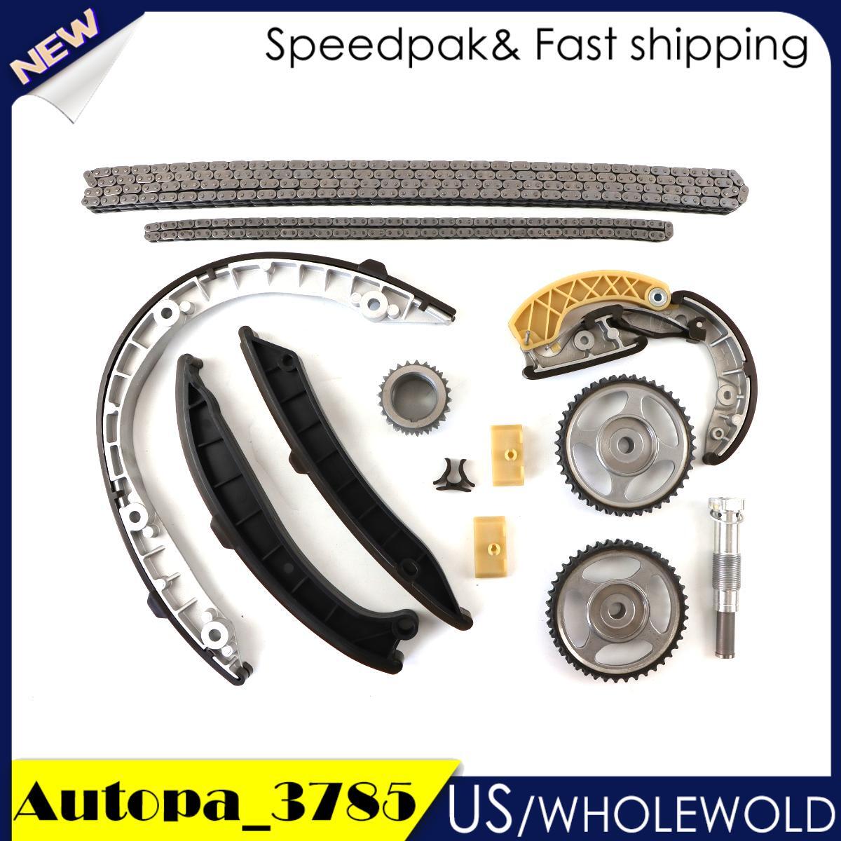 Engine Timing Chain Tensioner Guides Kit Fits for Porsche for Cayenne Macan S GTS V6