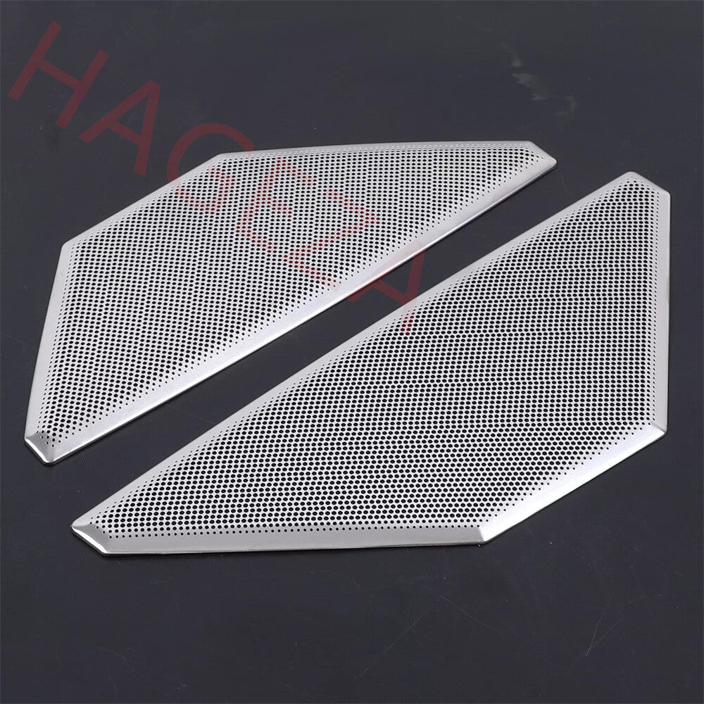 Steel Silver Hood Air Intake Vent Mesh Cover For Toyot@ for Land Cruiser LC250 2024+