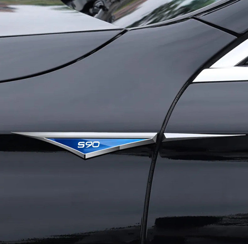 4-Piece Black Automotive Cast Vinyl Brake Caliper Stickers, Badges, and Decals for Alfa Romeo