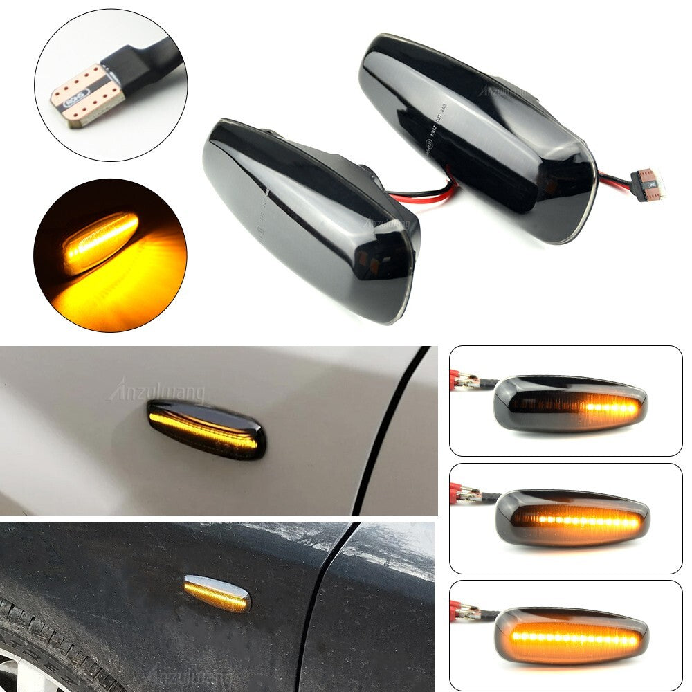 Dynamic Side Marker Turn Signal Indicator Repeater Light for Kia Pro for Hyundai i30