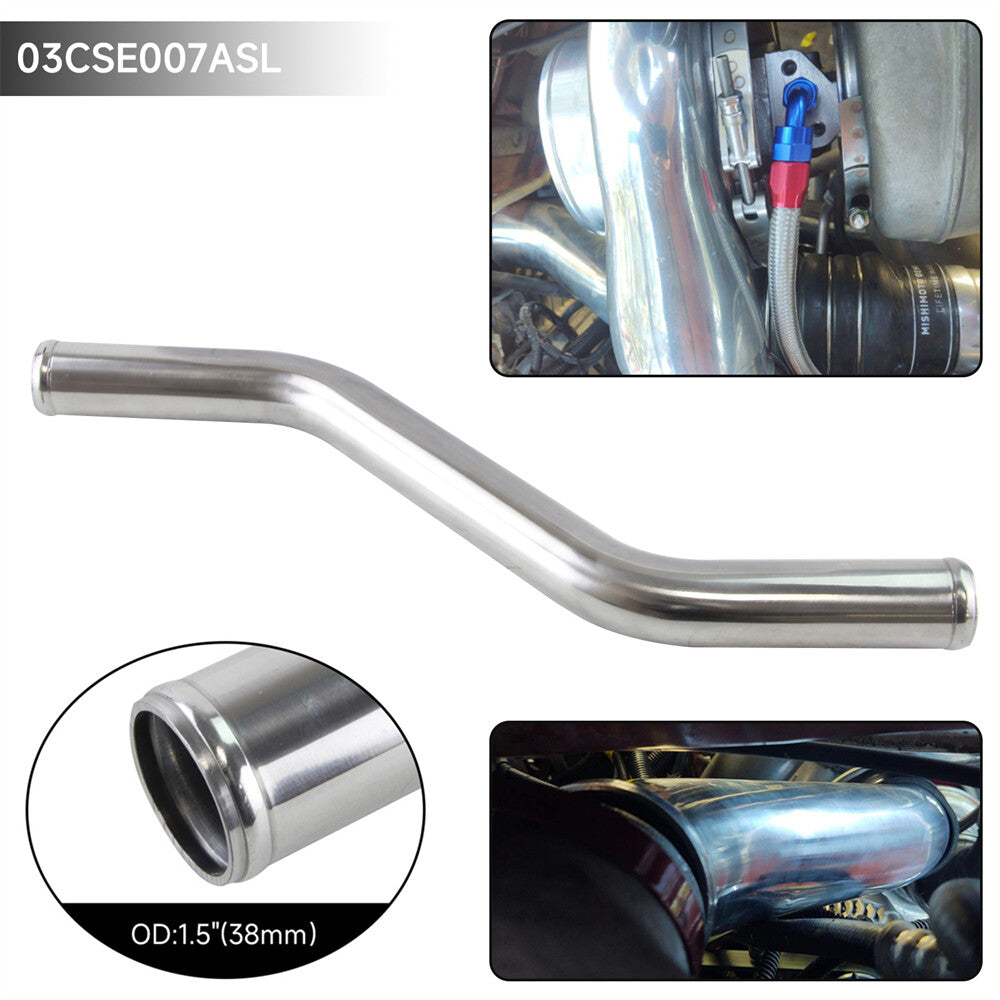 1.5 Z/S Shape 40¡ã Deg Aluminum Intercooler Intake Air Pipe Piping Tube Hose