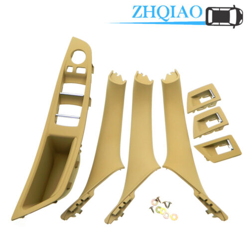 51417225875 Interior Door Handle Inner Door Panel Pull Cover Trim Fits for BMW F10