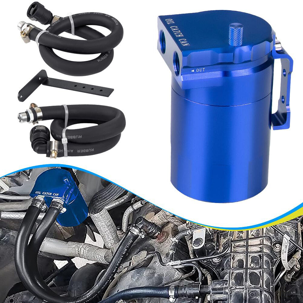 for Ford F150 Ecoboost 3.5L 2.7L Car Oil Catch Can Kit Separator Reservoir Tank