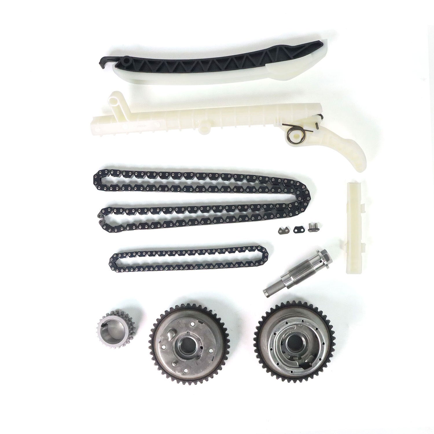 Timing Chain Kit + 2PCS VVT Gears for Mercedes-Benz CLA250 E250 GLK200 E200 C300