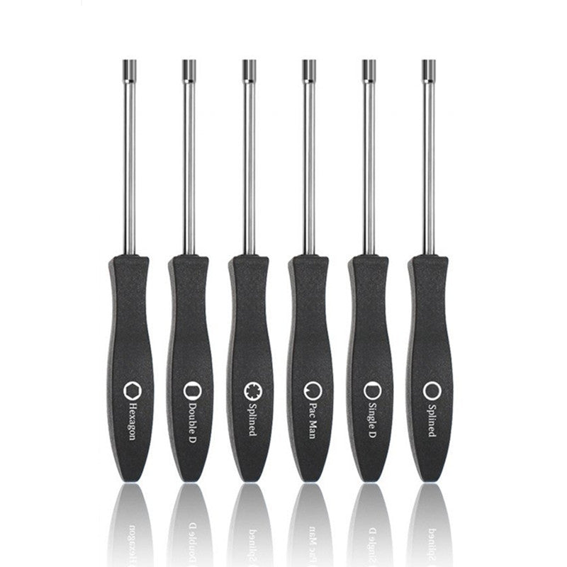 6Pc Screwdriver Splined Carb Moto ATV Carburetor Adjusting Tool Chainsaw Tool