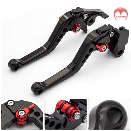 CNC adjustable brake clutch lever (short version) suitable for Yamaha YZF R25 (2015-2016-2017-2018).